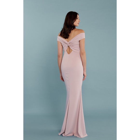 Katie May Liu Bridesmaid Gown in Dusty Rose - Picture 3 of 5